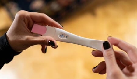 teste de gravidez de farmácia