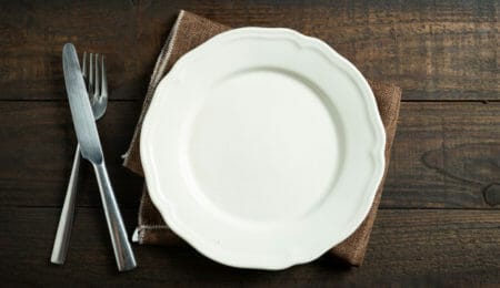 prato vazio dieta anorexia