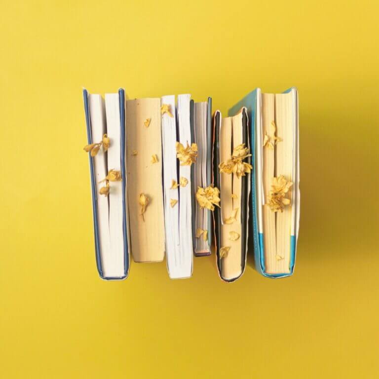 livros com flores amarelas para ler no setembro amarelo